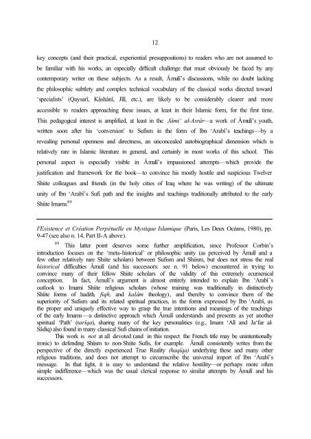 Part III (pdf) - Muhyiddin Ibn Arabi Society