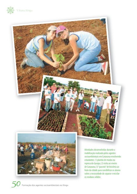 Formação dos agentes socioambientais no Xingu - Ministério do ...