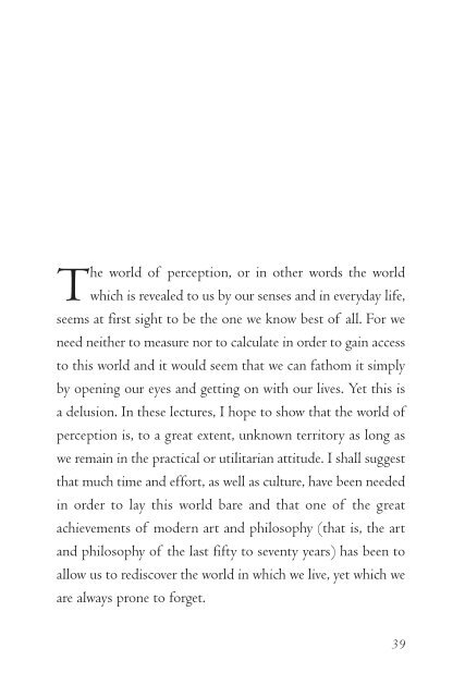 Maurice Merleau-Ponty: The World of Perception - Timothy R. Quigley