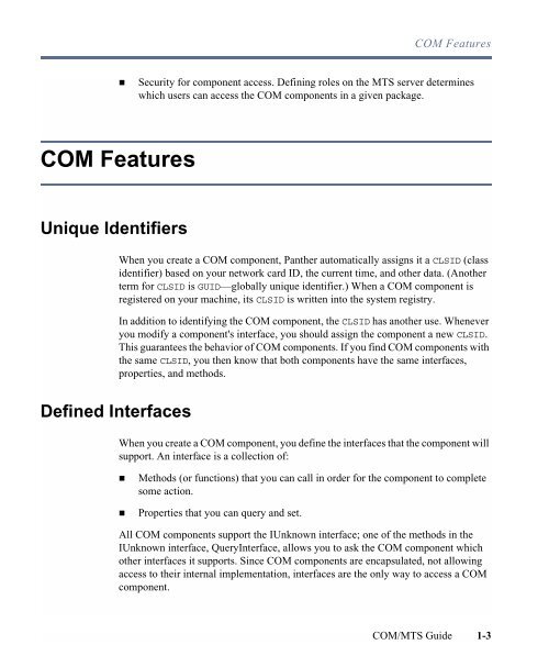 COM/MTS Guide - Prolifics