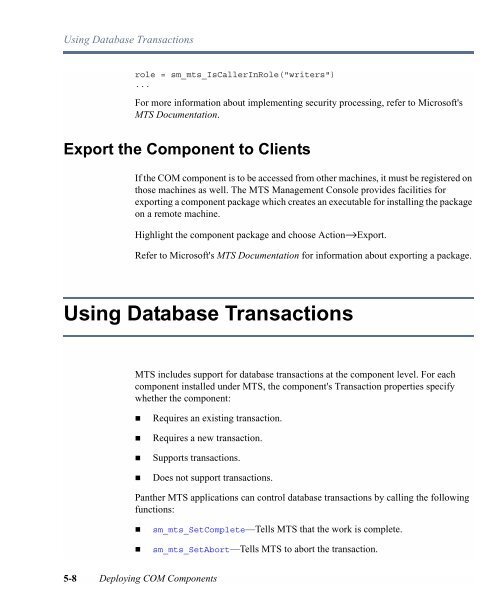 COM/MTS Guide - Prolifics