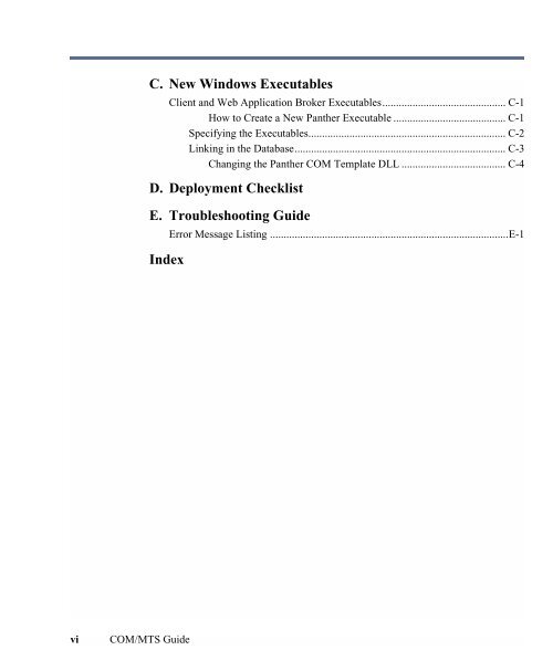 COM/MTS Guide - Prolifics