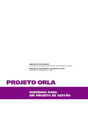 Subsídios para um Projeto de Gestão - Ministério do Planejamento ...