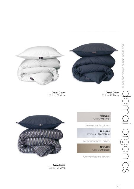 Untitled - Damai Organic cotton bedlinen