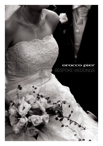 Bespoke Weddings - Orocco Pier