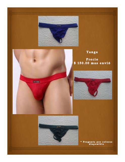 Catalogo Ropa Interior