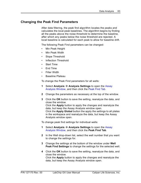 LabChip GX/GXII User Manual