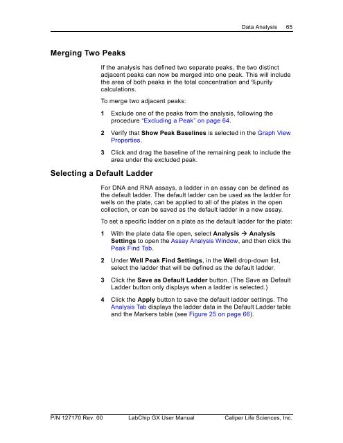 LabChip GX/GXII User Manual