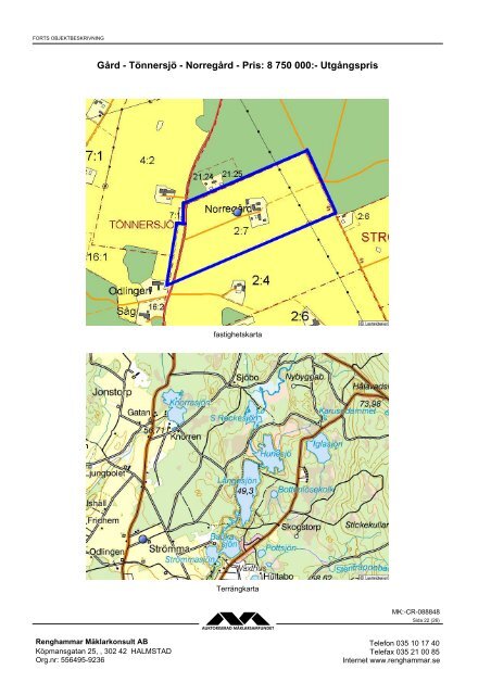 GÃRD - TÃNNERSJÃ - NORREGÃRD - PRIS: 8 750 000 ... - Capitex