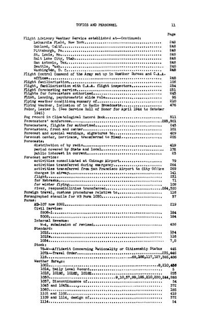 Weather Bureau topics and personnel / United ... - Index of - NOAA