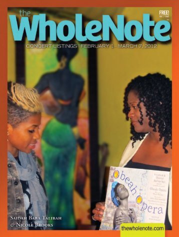 PDF Version - The Wholenote Magazine