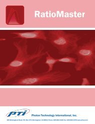 Ratiomaster - pti - Photon Technology International