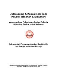 Outsourcing & Kasualisasi pada Industri Makanan & Minuman - IUF