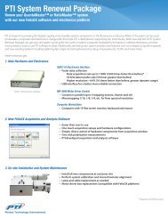 PTI System Renewal Package - Photon Technology International