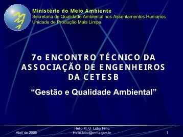 MinistÃ©rio do Meio Ambiente - ASEC