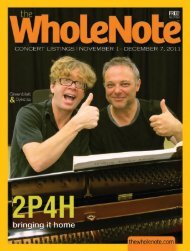 PDF Version - The Wholenote Magazine