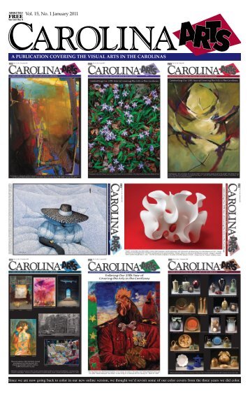 Vol. 15, No. 1 January 2011 - Carolina Arts