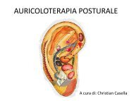 AURICOLOTERAPIA POSTURALE - laltrametodologia.com