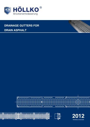 Drainage Gutters (PDF 7,14MB)