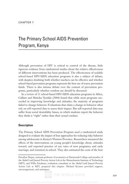 a sourcebook of hiv/aids prevention programs volume 2
