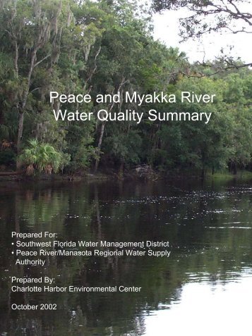 Peace and Myakka River Water Quality Summary 2002 - Southwest ...