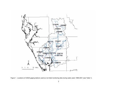 Peace and Myakka River Water Quality Summary 2002 - Southwest ...