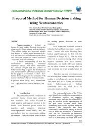 Proposed Method for Human Decision making using Neuroeconomics