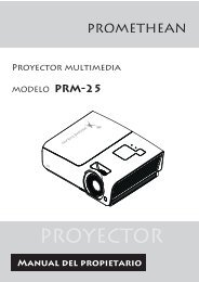 PROYECTOR - Promethean Planet