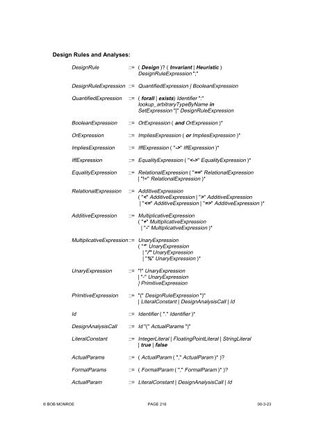 Rapid Development of Custom Software Architecture Design ...