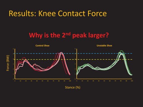 The Effect of Unstable Shoes on Knee Joint Reaction Forces