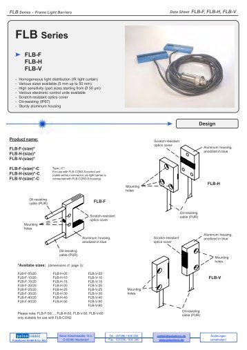 FLB Series - Pulsotronic GmbH & Co. KG