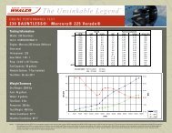 230 Dauntless Perf Data.indd - Boston Whaler