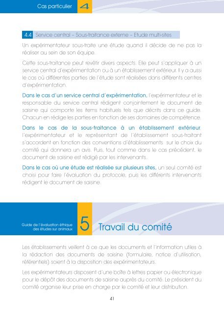 Guide de l'Ã©valuation Ã©thique des Ã©tudes sur animaux - Aaalac