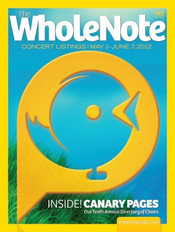 PDF Version - The Wholenote Magazine