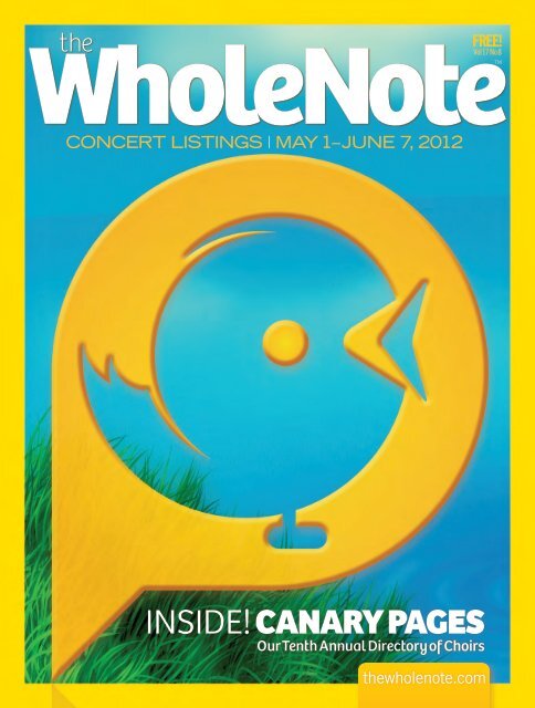 PDF Version - The Wholenote Magazine