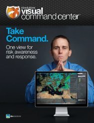 Visual Command Center - IDV Solutions