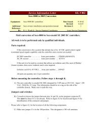 Service Information Letter SIL # 002 - Astec Inc.