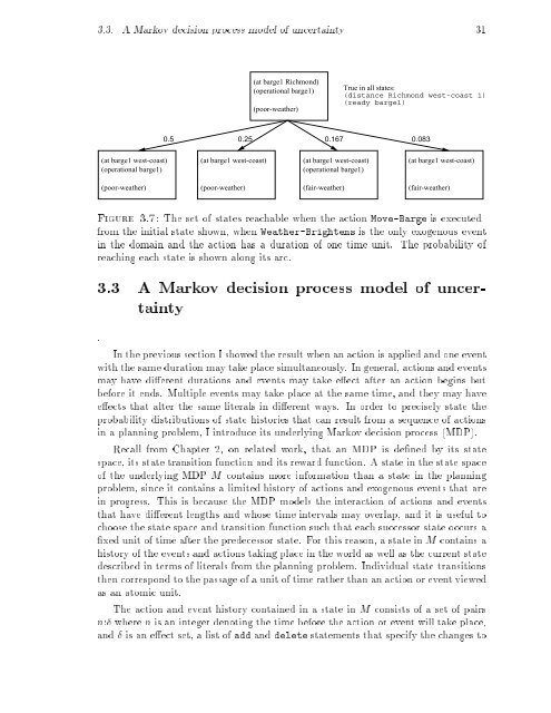 Planning under Uncertainty in Dynamic Domains - Carnegie Mellon ...