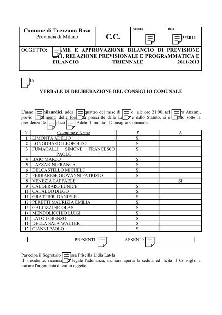 CC - Comune di Trezzano Rosa