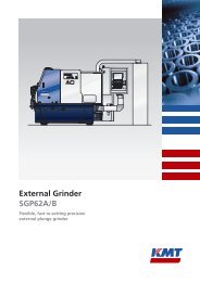 External Grinder SGP62A/B - KMT Precision Grinding AB