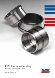 Bearing catalogue - KMT Precision Grinding AB