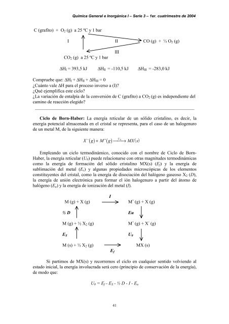 SERIE 3 QUIMICA GENERAL E INORGANICA I PROBLEMAS 1Âº ...