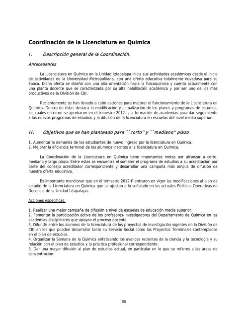 Informe Anual 2012 - CBI - UAM