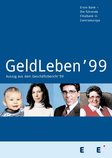 Auszug Aus Dem Geschaftsbericht 99 Erste Group