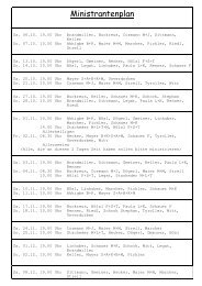 Ministrantenplan - pfarrei-bad-endorf.de