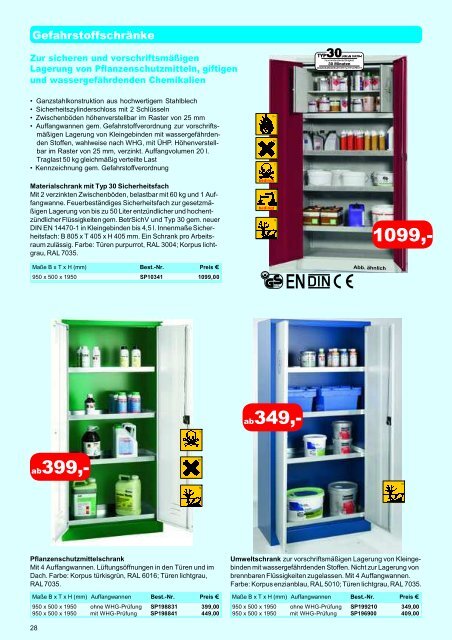 Werkstatt- & Betriebseinrichter - P. + K. Lager