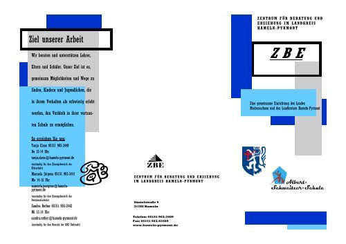 Infoblatt Zbe Pub Pestalozzi Schule Hameln
