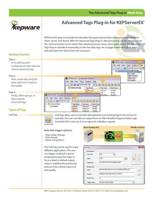 advanced tags kepware expression