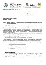 Lettera Utenza TREZZANO ROSA 2012-13.pdf - Comune di ...