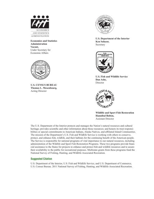 National Survey of Fishing, Hunting, and Wildlife ... - All About Birds